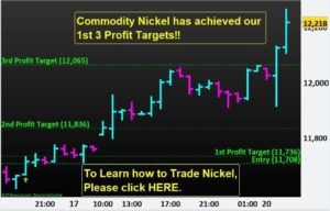 Read more about the article Commodity Nickel has achieved our 1st 3 Profit Targets!!